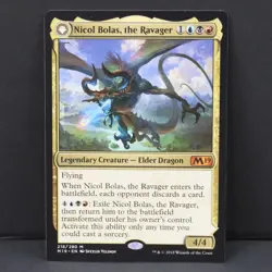 Nicol Bolas, the Ravager - MTG Core Set 2019 M19 - NM - Image 1