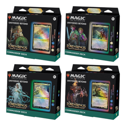 Commander Deck Lord of the Rings Tales Middle Earth LTR MTG Set of 4 Decks - Image 1