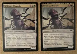 x2 Writhing Chrysalis - Modern Horizons 3 - NM MTG - Image 1