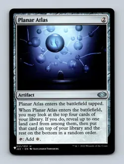 Planar Atlas The List Reprints Non-Foil MTG NM - Image 1