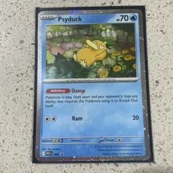 Pokemon TCG Psyduck MEP 007 Mega Evolution Pokemon Blister Promo - Image 1