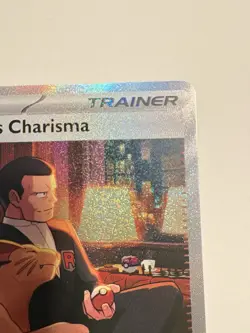 Giovanni's Charisma 204/165 Pokemon TCG S&V 151 Holo NM - Image 5