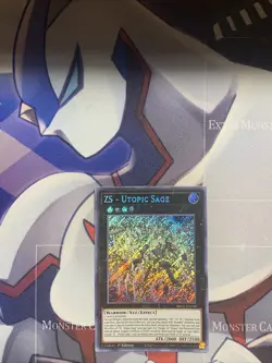Yugioh! ZS - Utopic Sage - BROL-EN058 - Secret Rare - 1st Edition Near Mint, Eng - Image 1
