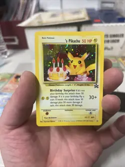 24 Black Star Promo Pokemon Card WOTC Holo 2000 NM CANDLE SWIRL - Image 1