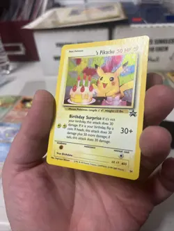24 Black Star Promo Pokemon Card WOTC Holo 2000 NM CANDLE SWIRL - Image 4