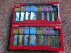 2-pack Pokemon Prismatic Evolutions Costco 8 Mini Tins with promo cards Sealed - Image 1