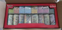 x2 Pokemon TCG Prismatic Evolutions Costco 8 Mini-Tin Bundle +Promo Cards SEALED - Image 3