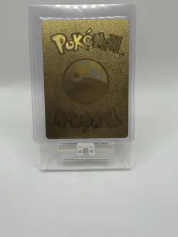 Pokemon Magikarp Wailord GX Tag Team Gold Foil Fan Art Collector Card TCG - Image 2