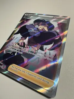 Pokemon TCG Opal Trainer Holo Full Art Card Supporter Vivid Voltage 184/185 - Image 2