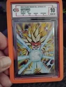 Dragon Ball Z Gotenks Super Saiyan 3 Card 5-11 R BANDAI MADE IN JAPAN Japanese - Image 4