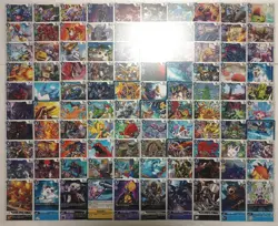 Lot of 100 Japanese Digimon Card Game Card Set Digital Monsters - Image 1