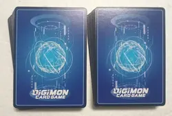 Lot of 100 Japanese Digimon Card Game Card Set Digital Monsters - Image 2