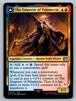 The Emperor of Palamecia U 0219 - Final Fantasy MTG Magic The Gathering Regular - Image 1