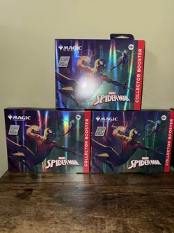 Magic: The Gathering - Marvel’s Spider-Man Collector Booster x3 - IN HAND - Image 1