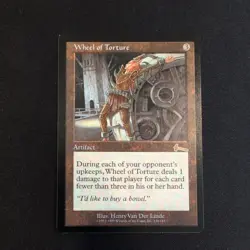 Wheel of Torture - Magic the Gathering MTG - Urza's Legacy M-146 - Image 1