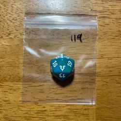🎲 13 spindown dice for Shadowz61 MTG d20 20-sided Life Counter die - See Pics - Image 5
