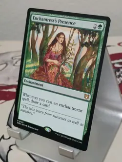 Enchantress's Presence Commander Wilds Of Eldraine #125 MTG Near Mint Rare - Image 2