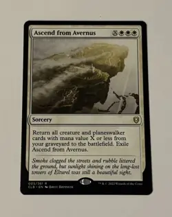 MTG Ascend from Avernus - Commander Legends: Battle for Baldur's Gate NM - Image 1