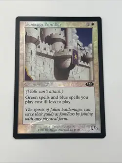 Sunscape Familiar FOIL Planeshift Near Mint Never Played Mtg Magic Gathering - Image 2