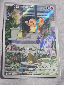 Pokemon TCG Charmander Obsidian Flames #044 SVP EN Black Star Promo 2 - Image 1