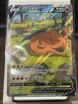 Charizard V SWSH260 Sword & Shield Black Star Promo Holo 2022 Pokemon TCG - Image 1