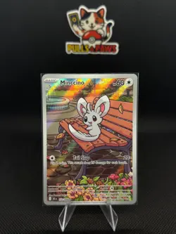 2025 Minccino IR 152/086 SV: Black Bolt English PACK FRESH NM Pokemon TCG - Image 1