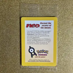 Entei Promo 34 - WOTC Black Star Promo Reverse Holo Pokemon Factory Sealed Mint - Image 1
