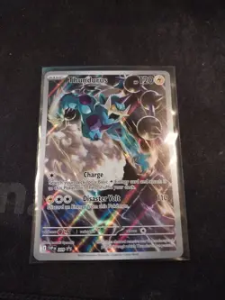 Pokemon ETB Black Star Promo Thundurus Black Bolt 209 - Image 1