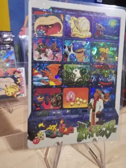 1999 Vintage Pocket Monsters Vending Prism - Mew, Snorlax, Pokemom Gallery #97 - Image 2