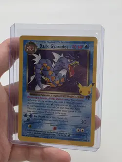 Dark Gyarados 8/82 Holo Pokemon 2022 Celebrations: Classic Collection NM - Image 1