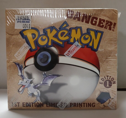 POKEMON 1ST EDITION WOTC FOSSIL BOOSTER BOX 36 PACKS ENGLISH NEW SEALED U.S 004 - Image 1