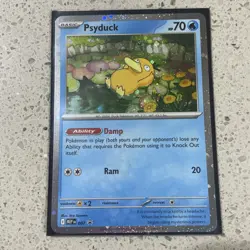 Pokemon TCG Psyduck MEP 007 Mega Evolution Pokemon Blister Promo - Image 1