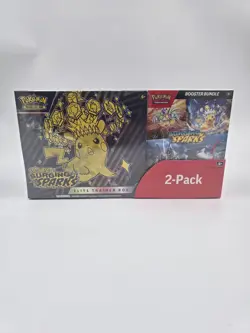 Pokemon Surging Sparks Elite Trainer Box + Booster Bundle Costco 2-pack - Image 1