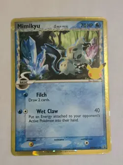 Pokemon TCG Mimikyu SWSH136 Celebrations Promo NM - Image 1