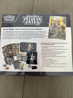 Pokemon TCG: Paldean Fates Pokemon Center exclusive ETB - Factory Sealed - Image 2