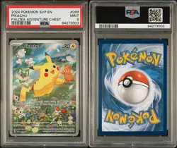 PIKACHU SVP EN-SV 088 PSA 9 - PALDEA FRIENDS ENG BLACK STAR PROMO POKEMON TCG - Image 3
