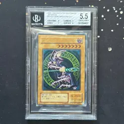 BGS 5.5 YuGiOh Dark Magician LN-53 JAPANESE Ultimate Rare EXCELLENT+ - Image 1
