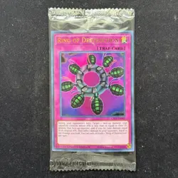 YuGiOh Ring of Destruction LART-EN007 Factory Sealed Promo Pack Ultra Rare - Image 1