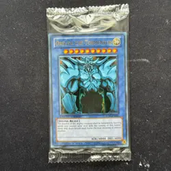 YuGiOh Obelisk the Tormentor LC01-EN001 Factory Sealed Promo Pack Ultra Rare - Image 1