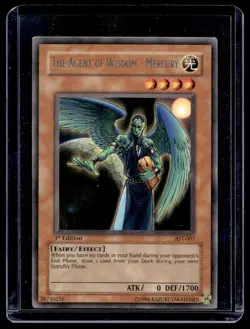 1996 Yu-Gi-Oh! 1st Edition The Agent of Wisdom - Mercury #AST-007 - Image 1