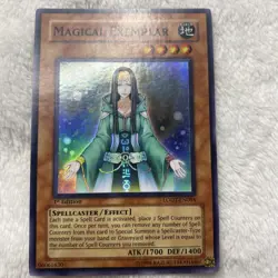 YUGIOH 1st EDITION LODT-EN084 MAGICAL EXEMPLAR SUPER RARE NEAR MINT - Image 1