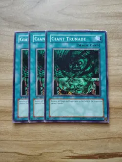 Yu-Gi-Oh! - Giant Trunade 3X - Full Playset - Image 1