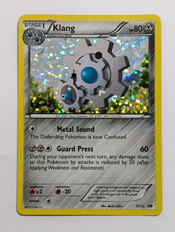 Pokemon TCG McDonalds Promo Card 2012 - 11/12 Klang Steel Unova 600 BW - Image 1