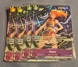 4x Nami OP09-070 Premium Card Collection Best Selection Vol.4 One Piece TCG Eng - Image 1