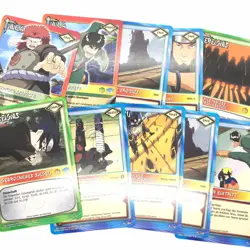 Bandai Naruto Collectible Card Game BELGIUM Bundle Vintage Carddass Rare CCG Lot - Image 3