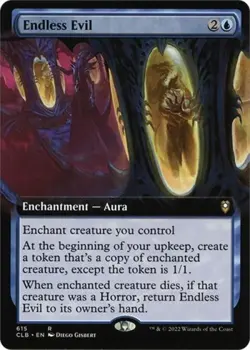 Endless Evil (Extended Art) - Near Mint MTG - Image 1