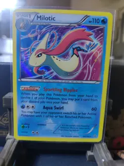 Pokemon Milotic Rare Holo Card XY Primal Clash 44/160 NM Condition - Image 1