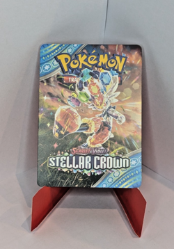 Pokemon TCG Cinderace ex Stellar Crown Prerelease Trainer Tips Card NM/M - Image 1