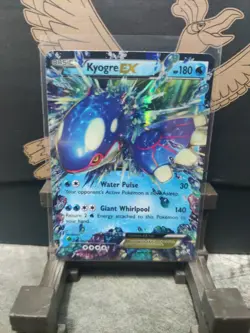 Pokemon TCG XY Primal Clash Ultra Rare Holo Kyogre EX Card 54/160 NM Condition - Image 1