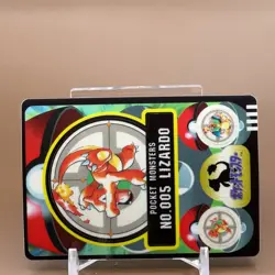 Charmeleon Pokemon Seal Craddass Card Game TCG Japanese Japan Nintendo Anime F/S - Image 2
